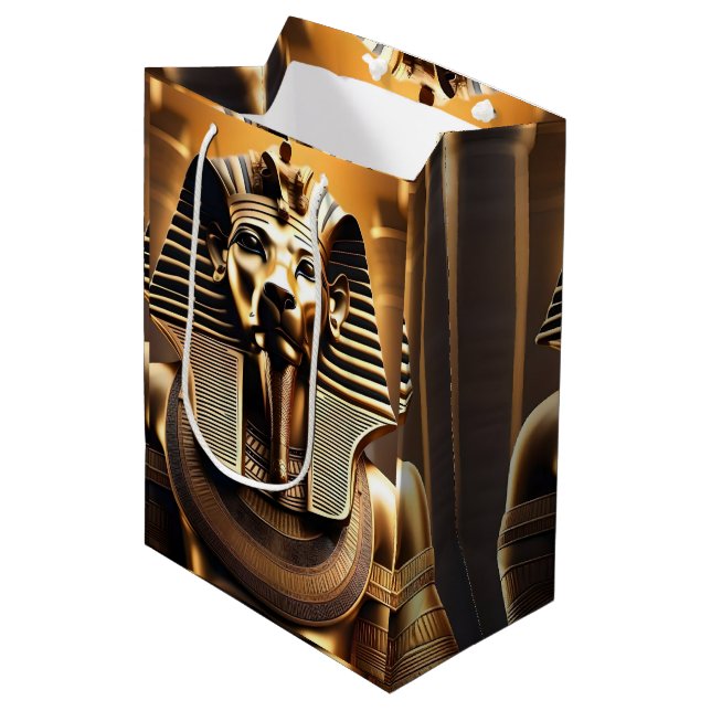 **"Royal Roar: Golden Pharaoh Lejon"** (Framsidan Vinklad)