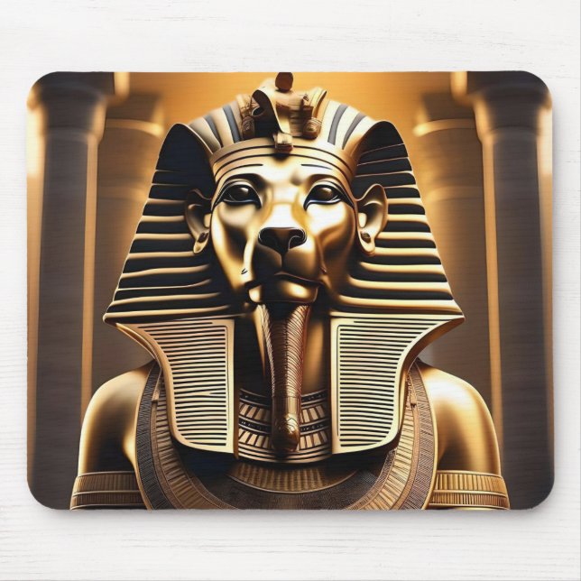 **"Royal Roar: Golden Pharaoh Lejon"** Musmatta (Framsidan)