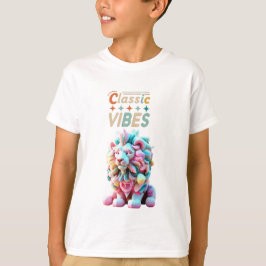 Royal Rococo Punk Marshmallow Lejon T Shirt