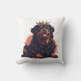 Royal Rottweiler Hund Queen Krona Kudde