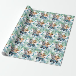 Royal Safari Ride Boy Baby Shower Presentpapper