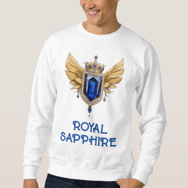 Royal Sapphire Majesty Sweatshirt (Framsida)