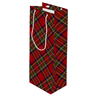 Royal Stewart Clan Family Tartan Plaid Pattern