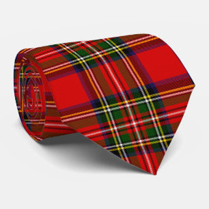 Royal Stewart Clan Tartan Rutmönster  Slips