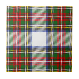 Royal Stewart Dress Klan Tartan Pput Mönster Kakelplatta