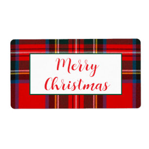 Royal Stewart-julklapp Play PERSONALIZE Red-gåva Fraktsedel