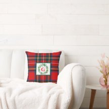 Royal Stewart-jultomten MONOGRAM Plagt andedräkt