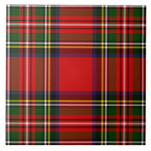 Royal Stewart Klan Tartan Play Kakelplatta