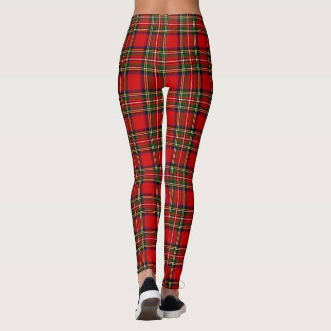 Royal Stewart Klan Tartan Play Leggings (Baksida)