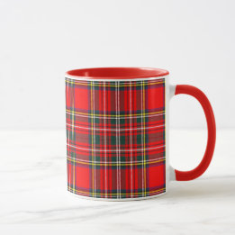 Royal Stewart Klan Tartan Play Mugg