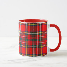 Royal Stewart Klan Tartan Play Mugg