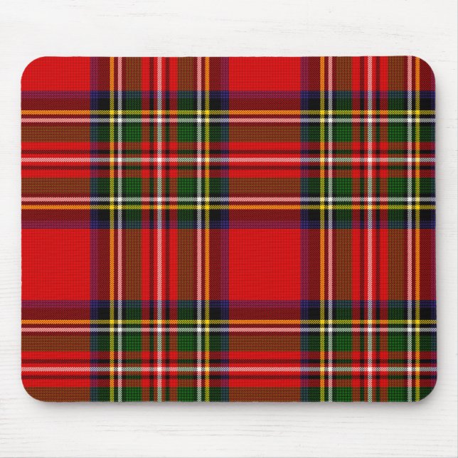 Royal Stewart Klan Tartan Play Musmatta (Framsidan)