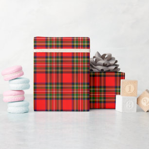 Royal Stewart Klan Tartan Play Presentpapper
