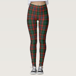Royal Stewart Pput Red Grönt Leggings