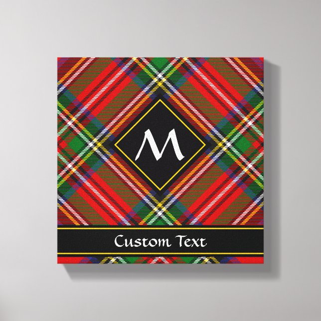 Royal Stewart Tartan Canvastryck (Framsida)