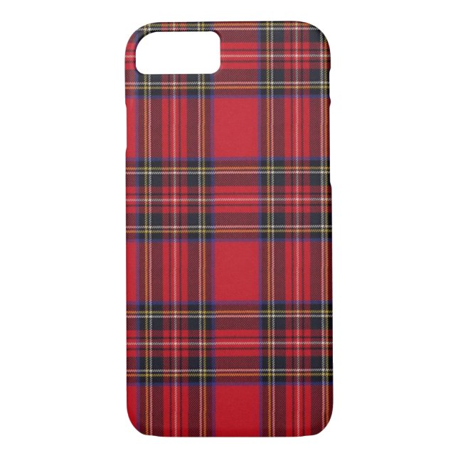Royal Stewart Tartan Case-Mate iPhone Skal (Baksida)