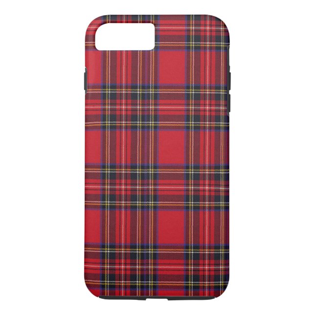 Royal Stewart Tartan Case-Mate iPhone Skal (Baksida)
