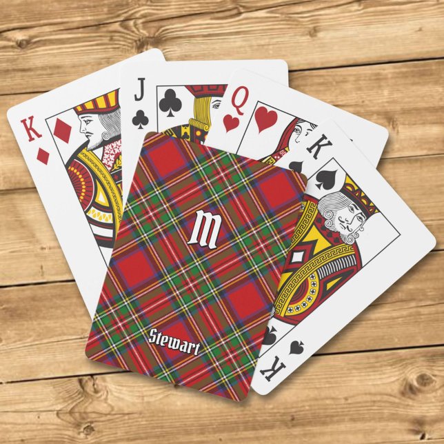 Royal Stewart Tartan Casinokort (Skapare uppladdad)