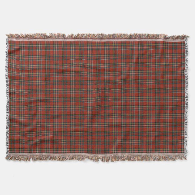 Royal Stewart Tartan Classic Red Play Filt (Framsidan)