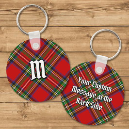 Royal Stewart Tartan Keychain Nyckelring