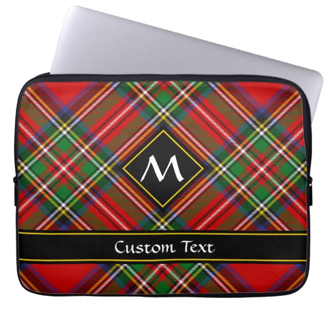 Royal Stewart Tartan Laptop Fodral (Framsidan)