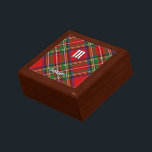 Royal Stewart Tartan Minnesask<br><div class="desc">Royal Stewart traditionell tartan med modernt färg. Att ha rött och grönt färg är idealiskt för julens dekoration. Sömlös mönster. Anpassningsbar och monogram.</div>