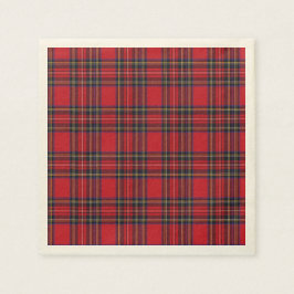 Royal Stewart Tartan Pappersservett