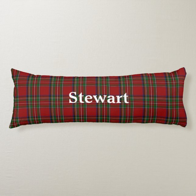 Royal Stewart Tartan Play Body Pillow Kroppskudde (Framsidan)
