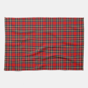 Royal Stewart Tartan Play Scottish Mönster Kökshandduk