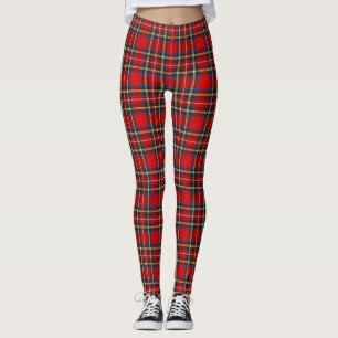 Royal Stewart Tartan Play Scottish Mönster Leggings