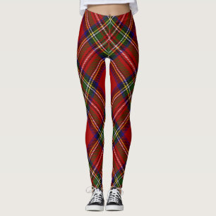 Royal Stewart Tartan Play Scottish Mönster Leggings