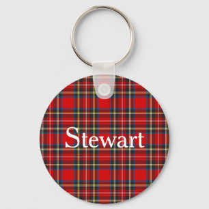 Royal Stewart Tartan Play Scottish Mönster Nyckelring