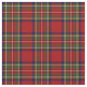 Royal Stewart Tartan Play Scottish Mönster Tyg