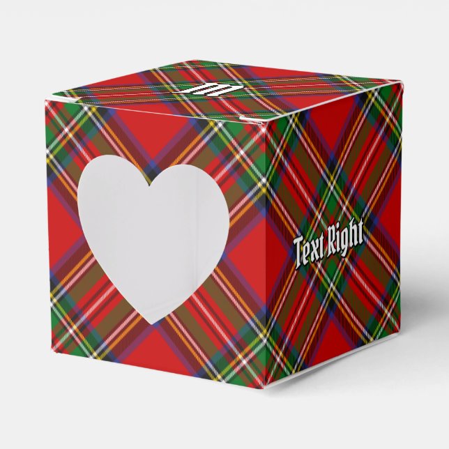 Royal Stewart Tartan Presentaskar (Framsidan Sidan)