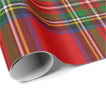 Royal Stewart Tartan Presentpapper<br><div class="desc">Royal Stewart traditionell tartan med modernt färg. Att ha rött och grönt färg är idealiskt för julens dekoration. Sömlös mönster.</div>