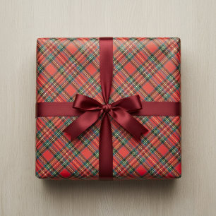 Royal Stewart Tartan Presentpapper