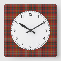 Royal Stewart Tartan Red Scottish Play Mönster