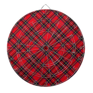 Royal Stewart tartan röd svart pläd Piltavla