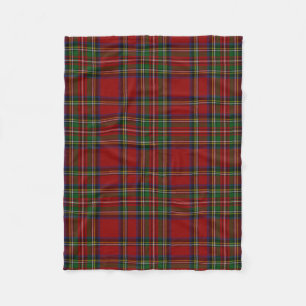 Royal Stewart Tartan Traditional Play Mönster Fleecefilt