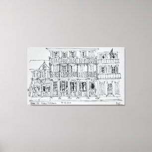 Royal Street, Franska kvarteret New Orleans Canvastryck