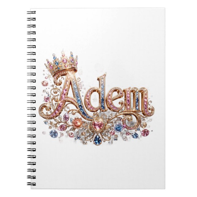 Royal Style Adam Design Anteckningsbok (Framsidan)