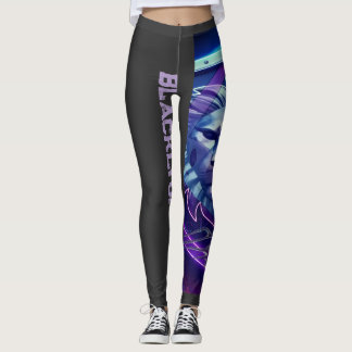 Royal svart Lyon 53 T-Shirt Leggings