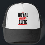 Royal-, svartvitt- och elitsockel keps<br><div class="desc">Representerar med ett Royal-,  svart- och elitlock. Ett bevis på historiens elitberättelser,  som firar  i affärsverksamhet och kultur.</div>