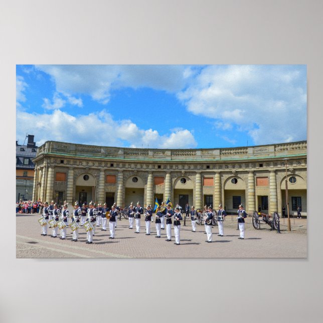 Royal Svenska armén Band, Stockholm, Sverige Poster (Framsidan)