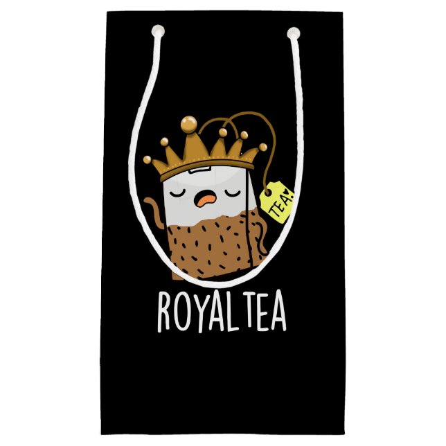 Royal-tea Funny Tea Pun Mörk BG (Framsidan)