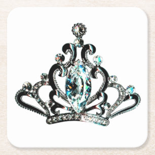 "Royal Tiara Underlägg Papper Kvadrat