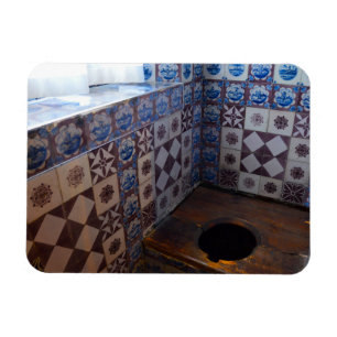 Royal Toilet i Rosenborg Castle, Köpenhamn Magnet