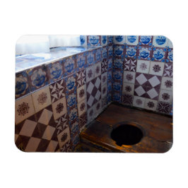 Royal Toilet i Rosenborg Castle, Köpenhamn Magnet