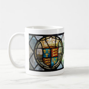 Royal Tudor Jackar Arm Henrik VIII glaslagret Kaffemugg