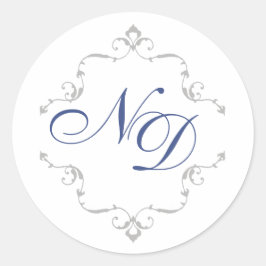 Royal Turkiska bröllop Runt Klistermärke